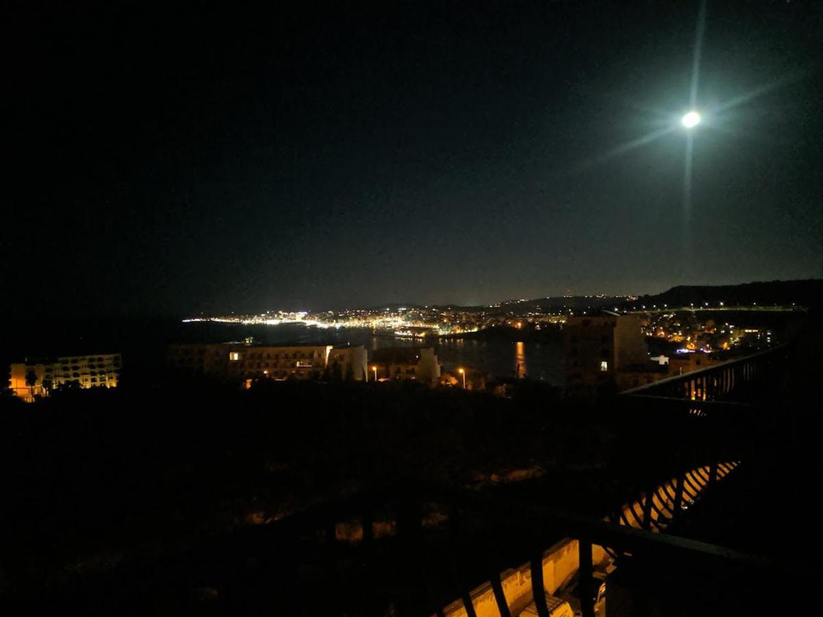 Gaia Penthouse Sea And Country Views Home St. Paul's Bay Exteriör bild